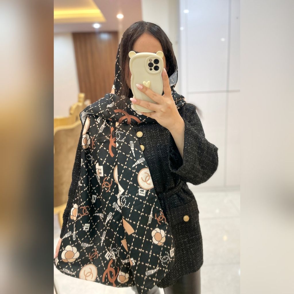 خرید آنلاین شال موهر طرح شنل