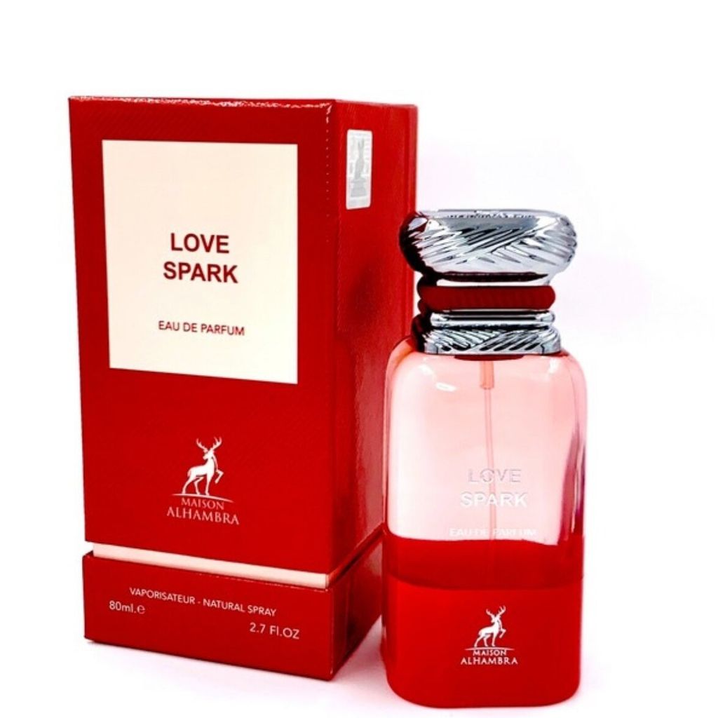 فروش اینترنتی ادکلن LOVE SPARK ALHAMBRA الحمبرا تامفورد الکتریک چری