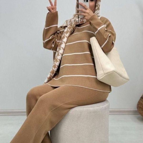 ست بافت راه راه 100123