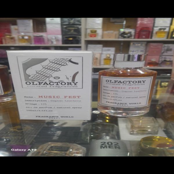 ادکلن OLFACTORY MUSIC FEST FRAGRANCE فرگرانس اولفکتوری موزیک فست