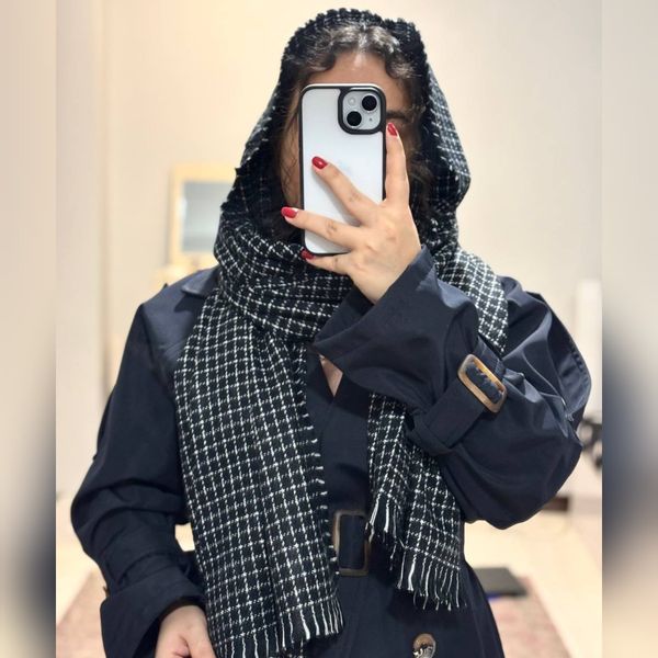 شال موهر دورو با پارچه وارداتی