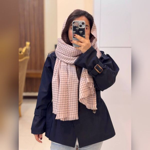 شال موهر دورو با پارچه وارداتی