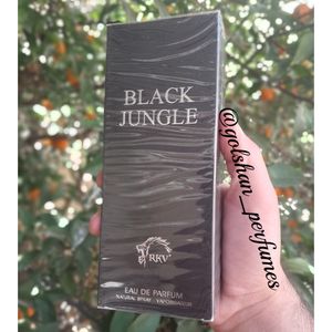 ادکلن BLACK JUNGLE RKV بلک جانگل آر کا وی مشابه بلک افغان