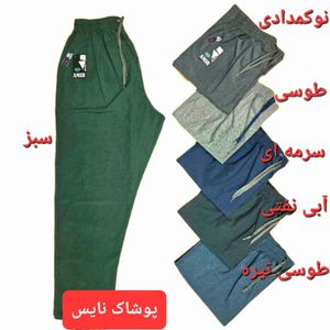 شلوار راحتی مردانه ساده پیژامه کتان سنگشور
