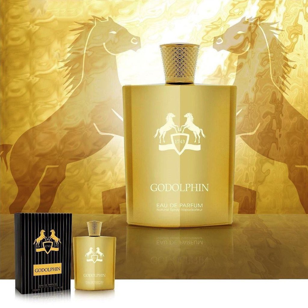 فروش اینترنتی عطر ادکلن مردانه پرفیوم دو مارلی گودولفین فراگرنس ورد - ماندگاری و پخش بو عالی - گرم و تلخ  - اورجینال -  هولوگرام اورجینال