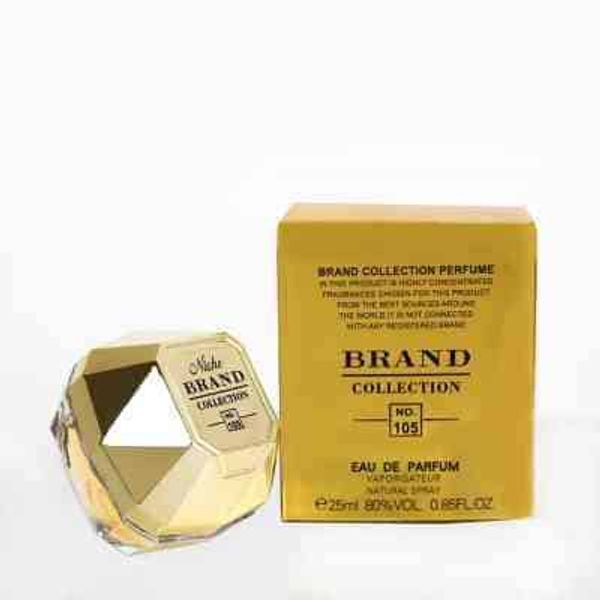 عطر جیبی زنانه نیچ برند کالکشن مدل Lady Million-105 حجم ۲۵ میلی لیتر