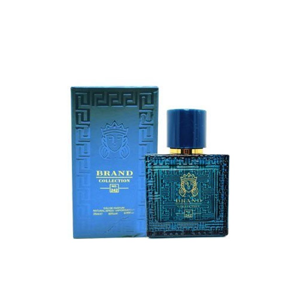 خرید اینترنتی عطر جیبی مردانه نیچ برند کالکشن مدل Versace Eros-242 حجم ۲۵ میلی لیتر