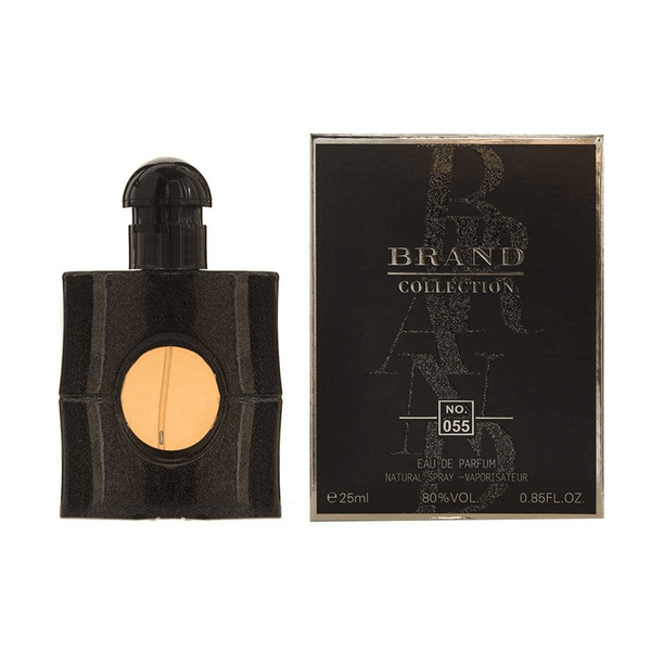 عطر جیبی زنانه نیچ برند کالکشن مدل Black Opium-055 حجم ۲۵ میلی لیتر