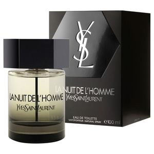 خرید اینترنتی عطر مردانه ایو سن لورن لانویت دی الهوم ادو تویلت (لا نویت لهوم مشکی) - YVES SAINT LAURENT - La Nuit de l'Homme EDT