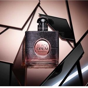 خرید اینترنتی عطر زنانه ایو سن لورن بلک اوپیوم فلورال شوک (اپیوم) - YVES SAINT LAURENT - Black Opium Floral Shock