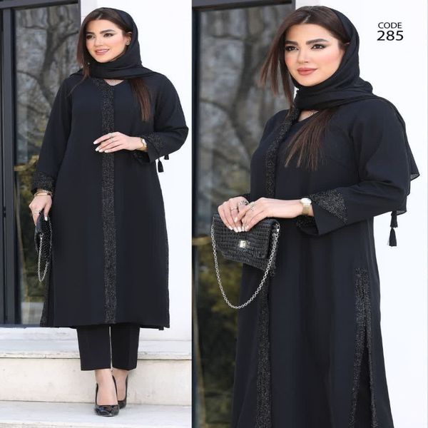 مانتو مجلسی ترک لندکد285
