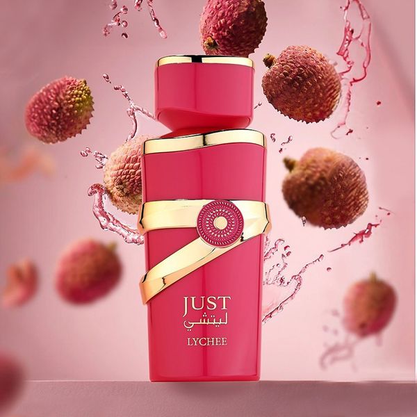 عطر زنانه جدید جاست لیتشی فراگرنس ورد - برای اولین بار در ایران - رایحه خنک و شیرین و گلی میوه ای - توضیحات بسیار مهم