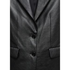 خرید اینترنتی کت زنانه با ظاهر چرمی  H&M leather look jacket