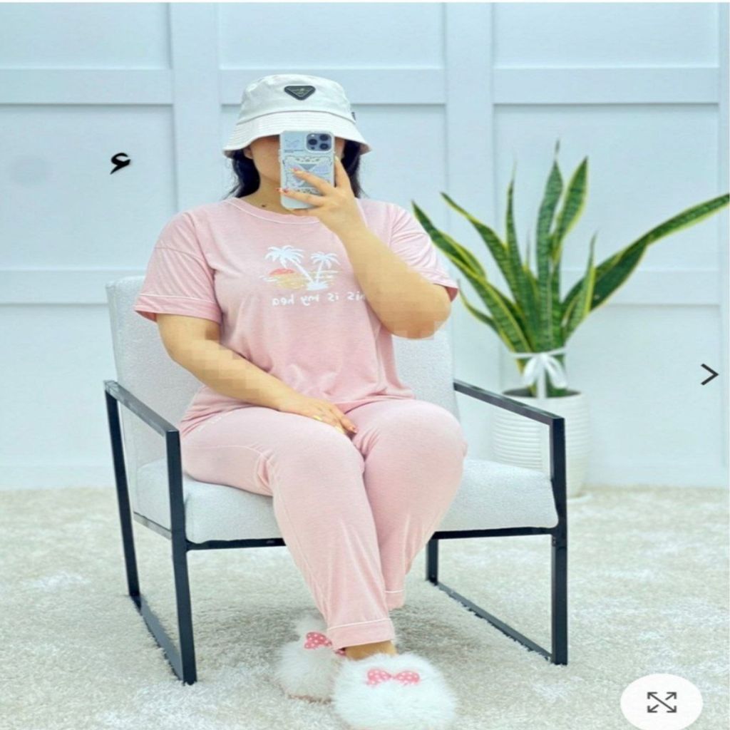 فروش اینترنتی تیشرت شلوار زنانه دخترانه وارداتی نخ پنبه