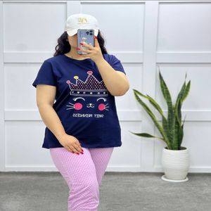 تیشرت شلوار زنانه دخترانه نخ پنبه کیفیت جنس اعلا