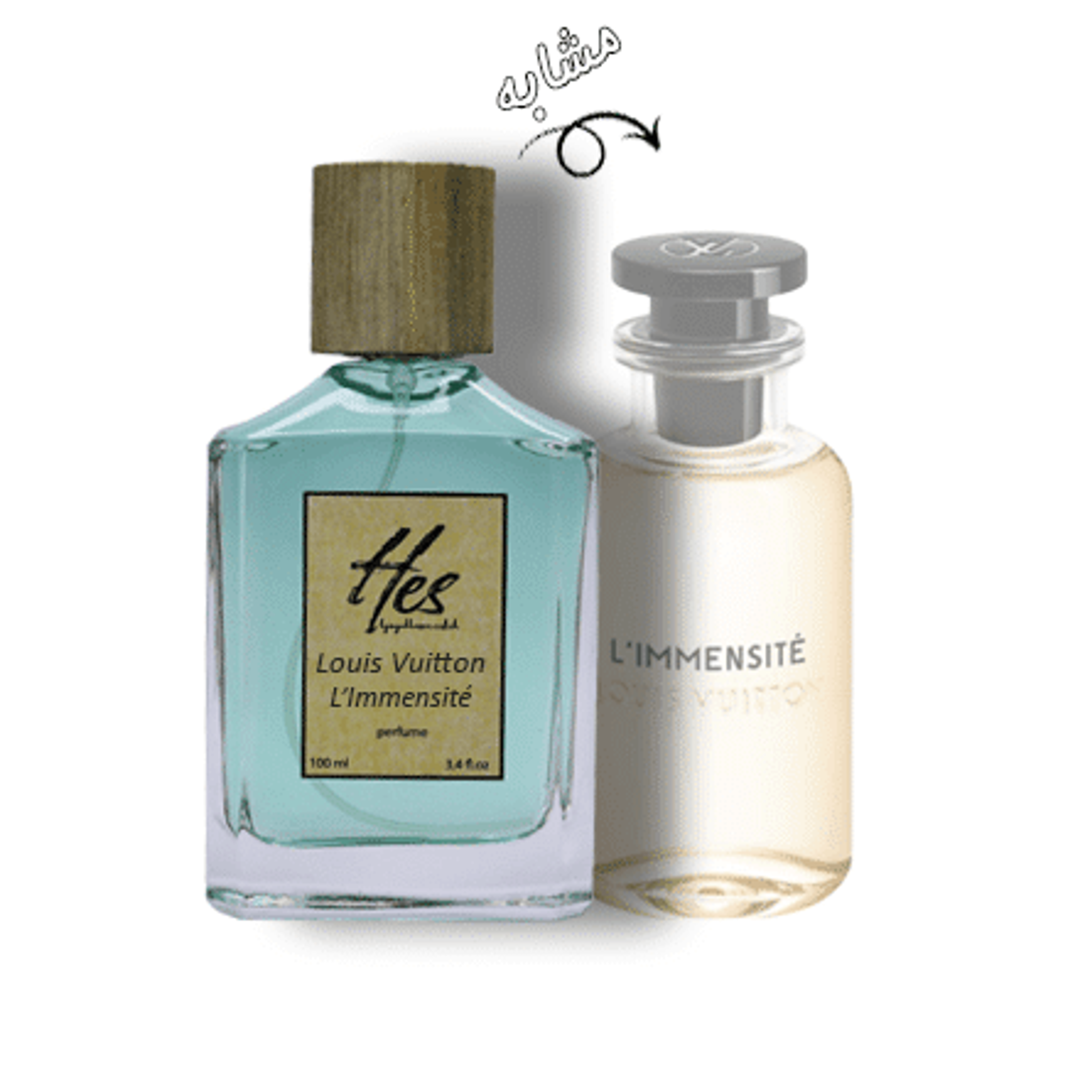 خرید اینترنتی قیمت عطر مردانه حِس مدل لویی ویتون لیمنسیت - hes - Louis Vuitton LImmensite