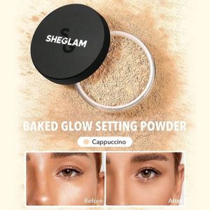 خرید آنلاین پودر فیکس رنگی شیگلم مدل Baked Glow اورجینال