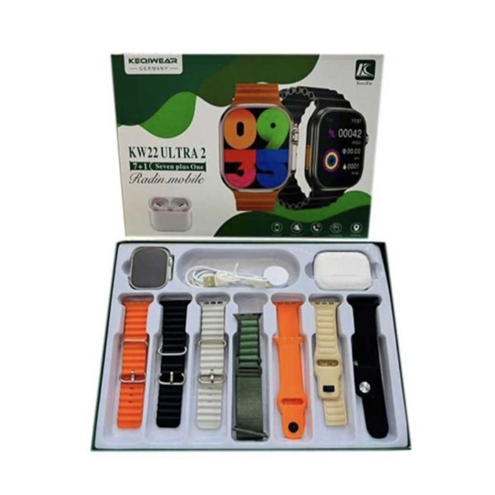 خرید آنلاین ساعت هوشمند Keqiwear مدل KW22 Ultra2