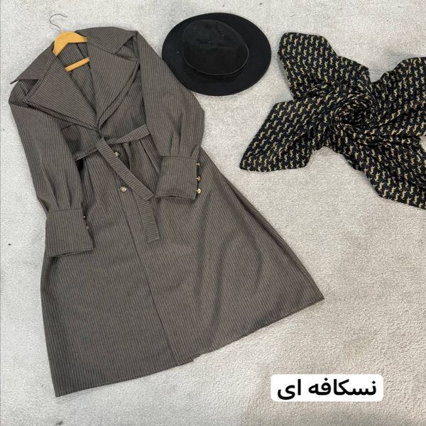 مانتو دانشجویی دو یقه ✔️