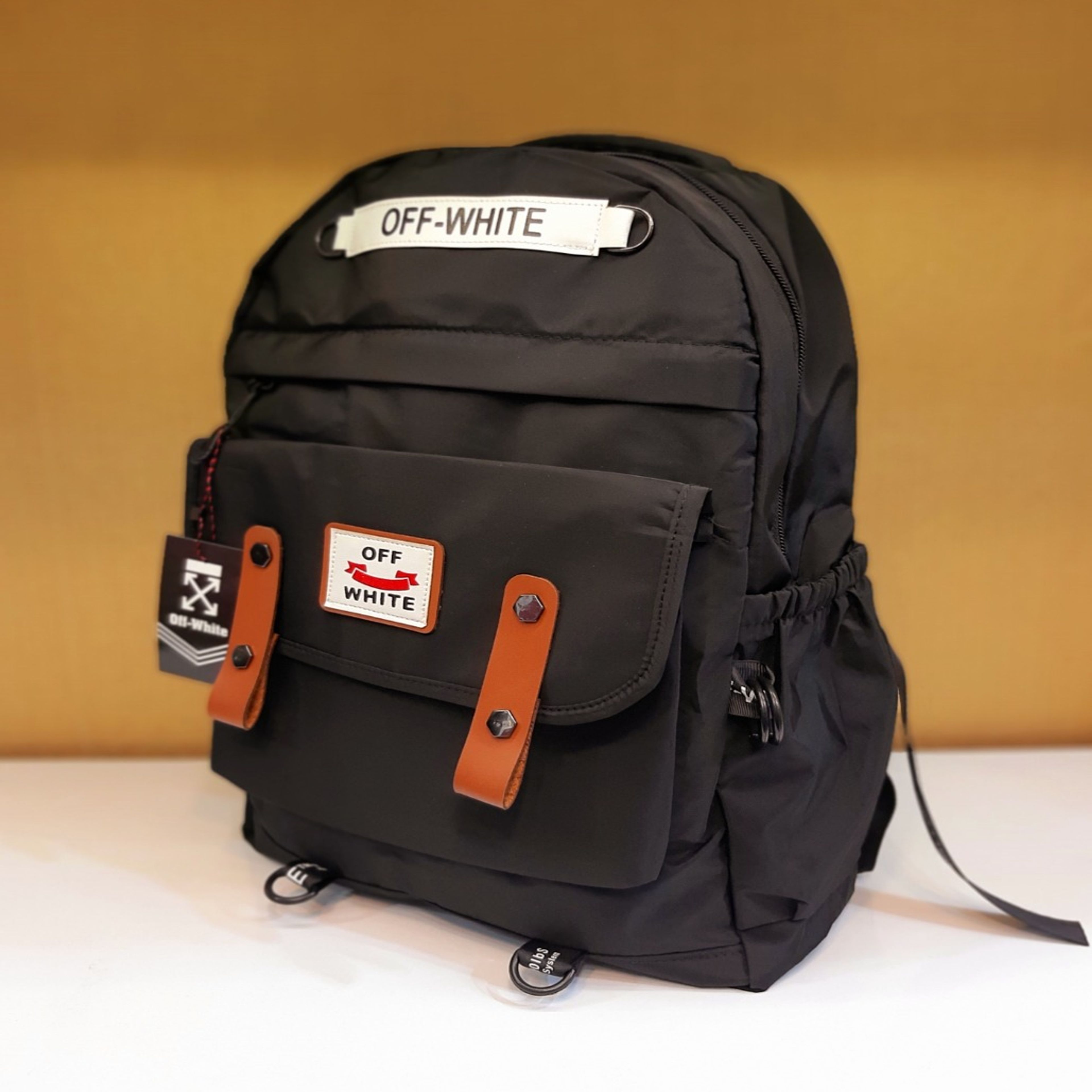خرید اینترنتی کوله پشتی مشکی off white
