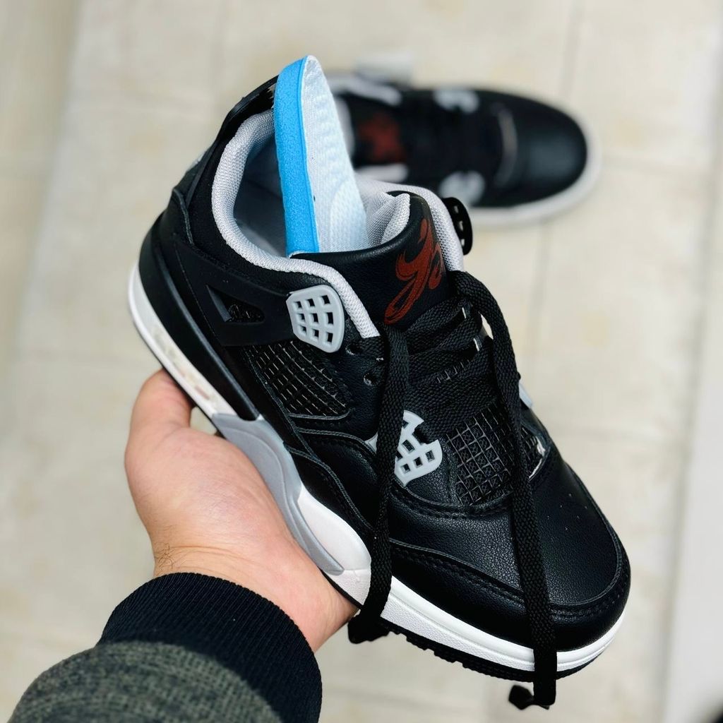 خرید اینترنتی قیمت کتونی طرح جردن4 jordan4 برند Trip کد 090302