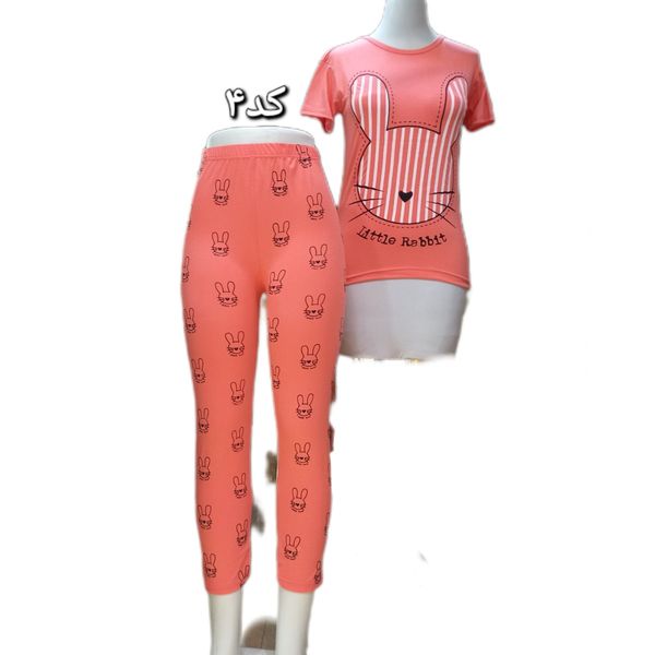 ست تیشرت و شلوار خرگوش کد 342