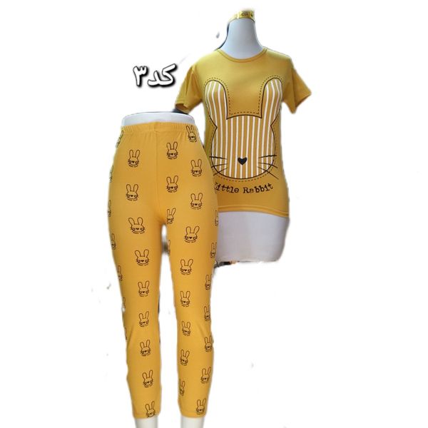 ست تیشرت و شلوار خرگوش کد 342