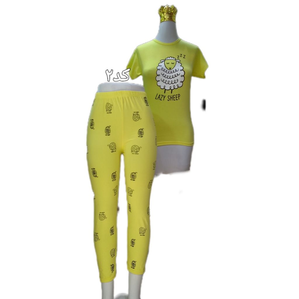 مشخصات ست تیشرت و شلوار ببعی کد 347