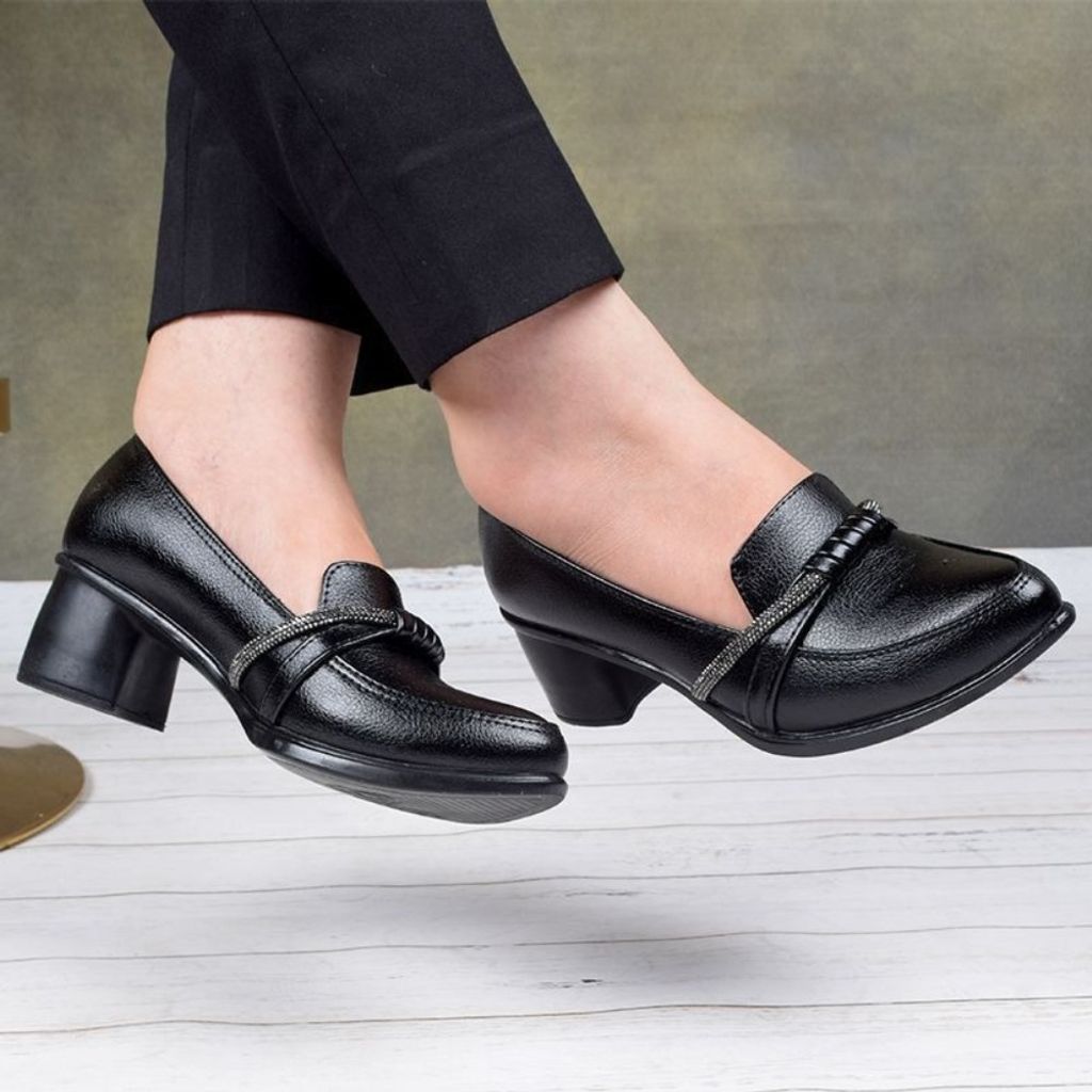 قیمت ارزان کفش زنانه کفش اداری مدل مهتاب بافتی-سایزبندی 37 تا 40