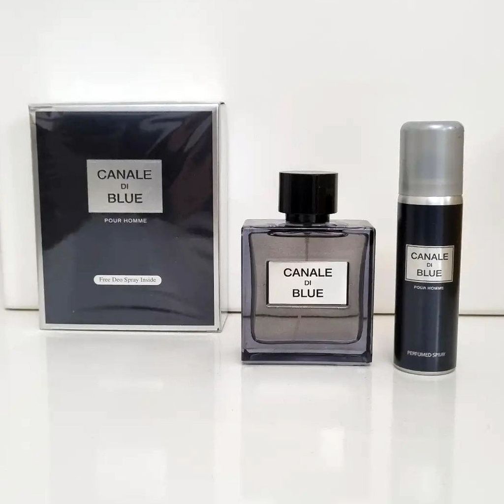 خرید اینترنتی عطر ادکلن مردانه بلو شانل فراگرنس ورد با اسپری