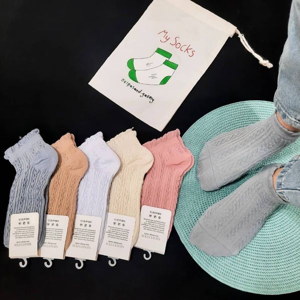 جوراب مچی زنانه طرح گندمی