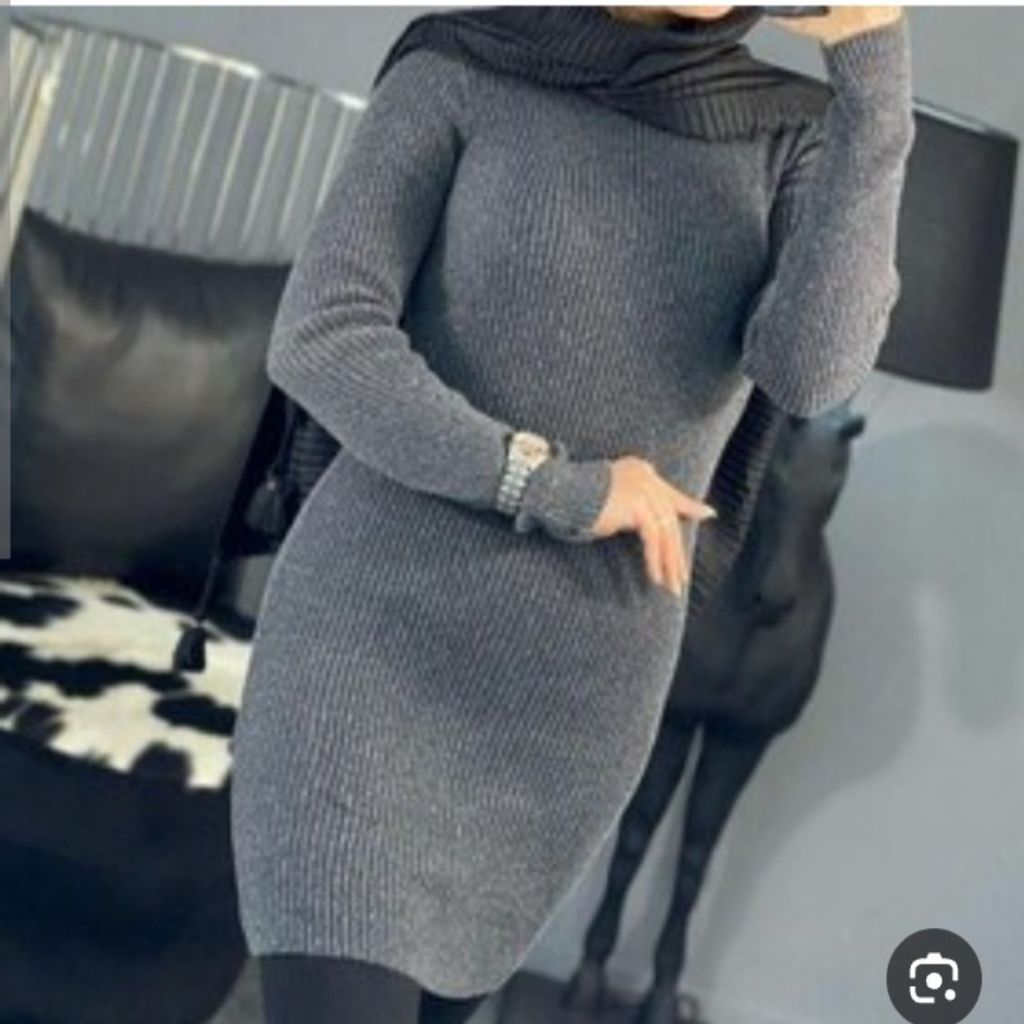 خرید اینترنتی زیر سارافونی بافت یقه گرد کد 361