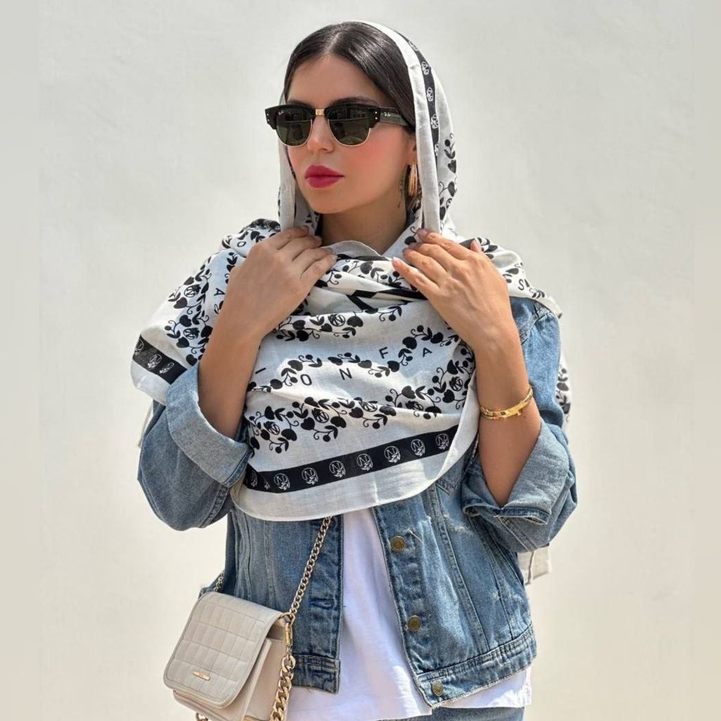 فروش اینترنتی شال نخ پنبه پارچه وارداتی
