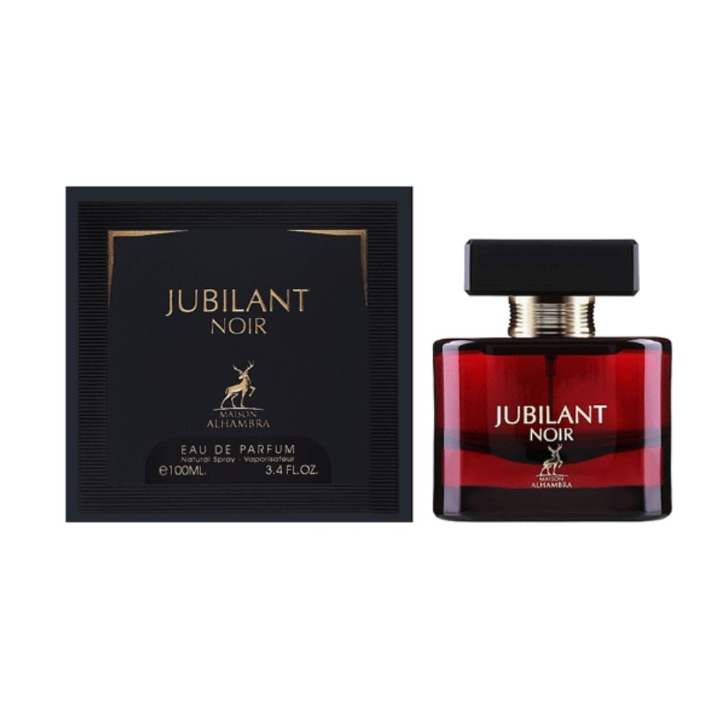 خرید اینترنتی ادکلن JUBILANT NOIR ALHAMBRA ورساچه کریستال نویر ا
