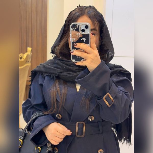شال کنفی پولکی سنگشور مشکی