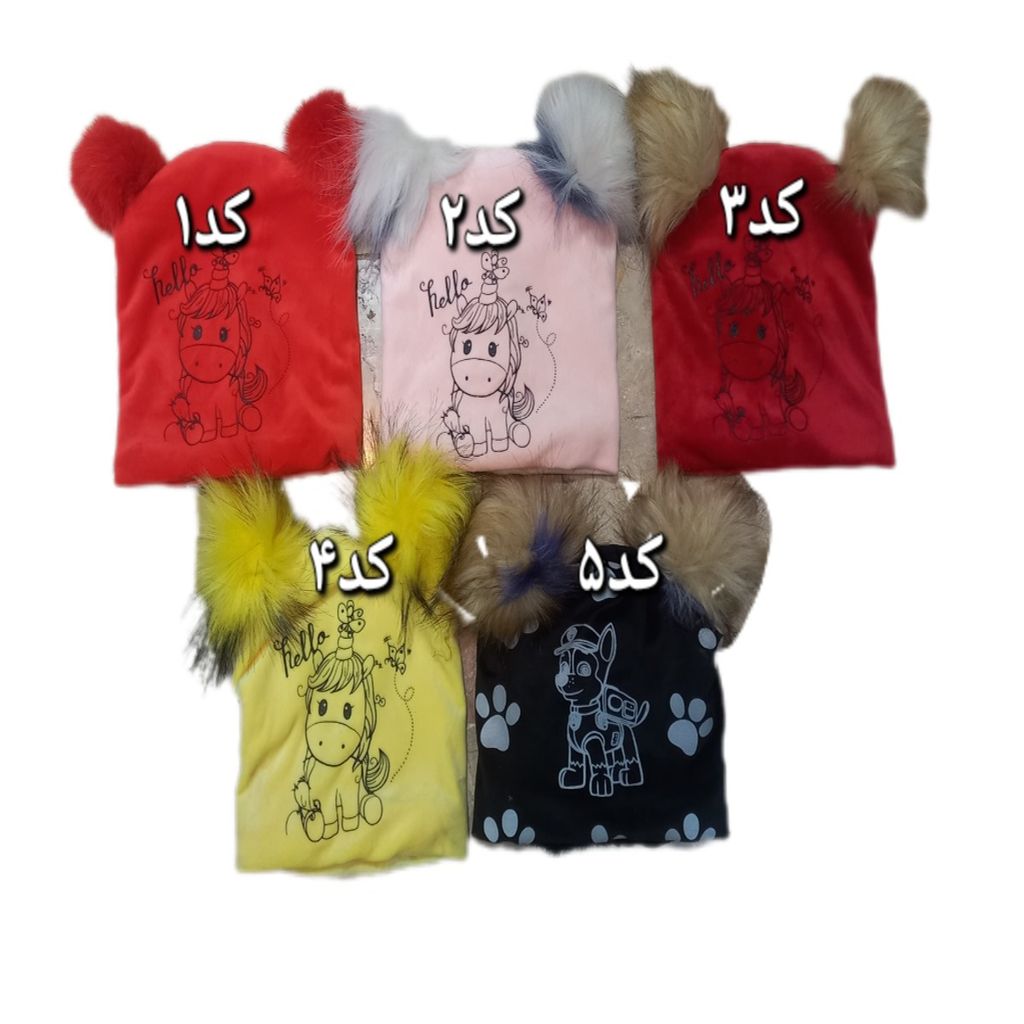 فروش اینترنتی کلاه نوزادی مخمل کد 399