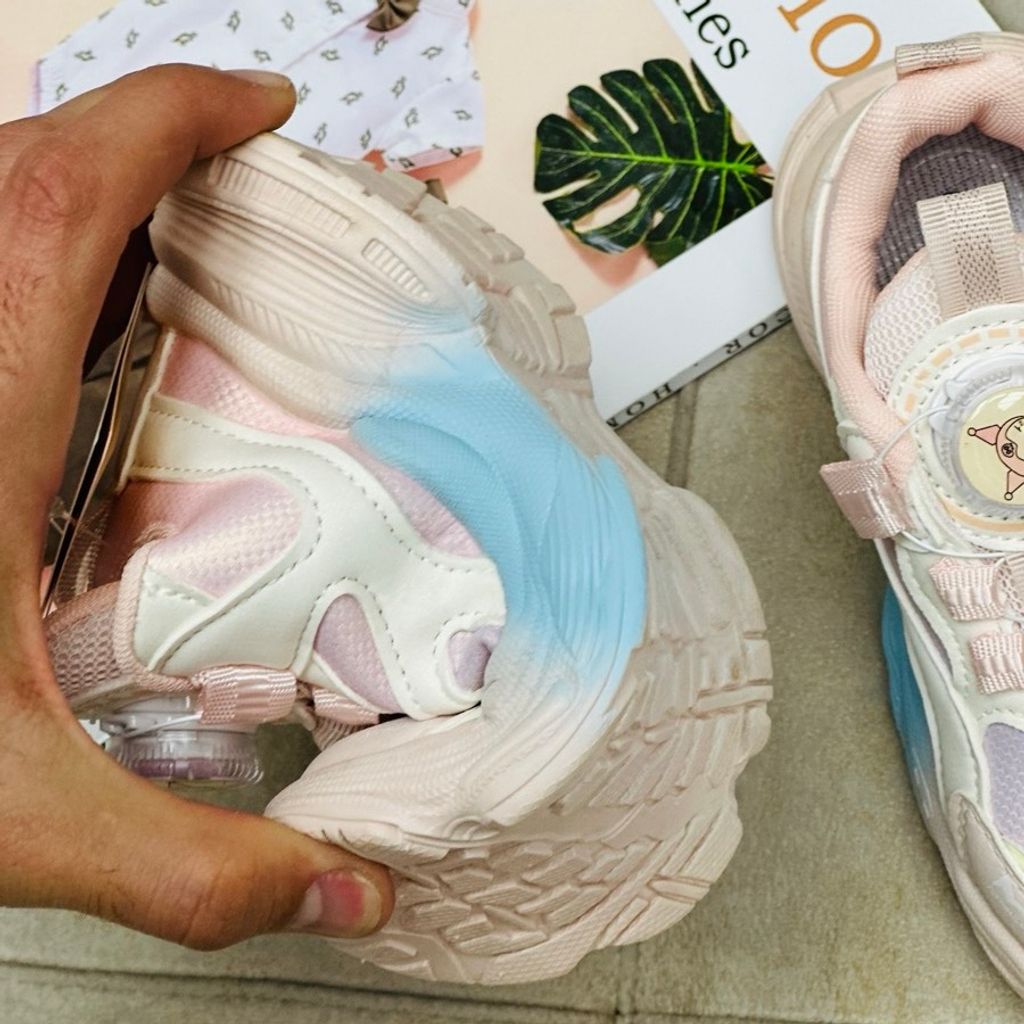 خرید اینترنتی قیمت کتونی بچگانه کرومی اسپینری برند KingKids کد092003