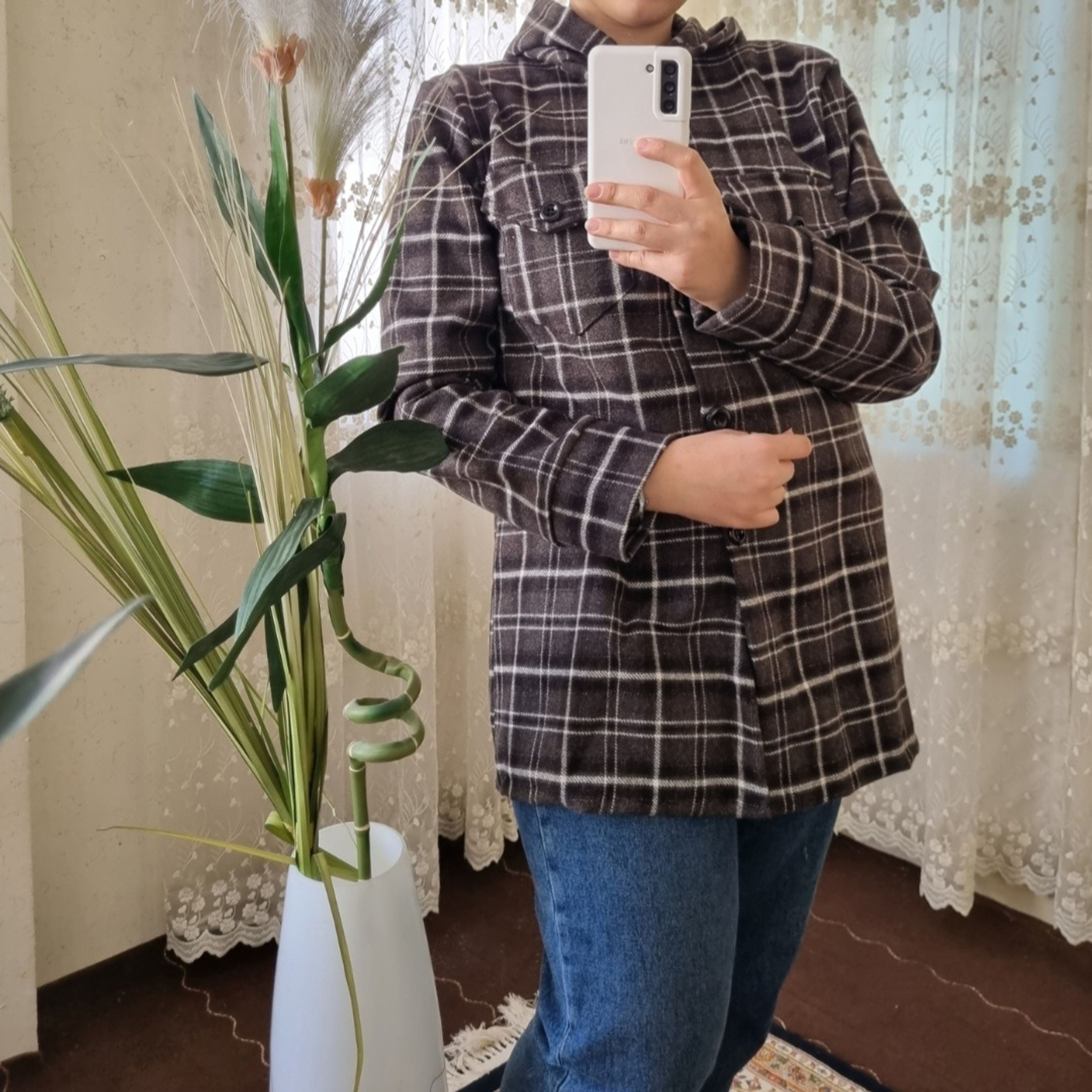 خرید اینترنتی شکت چهارخونه کلاه دار