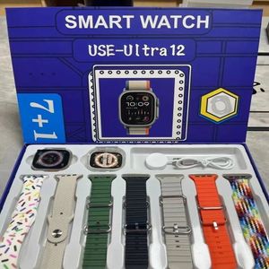 ساعت هوشمند(اسپرت) مدل smartwatch use ultra 12