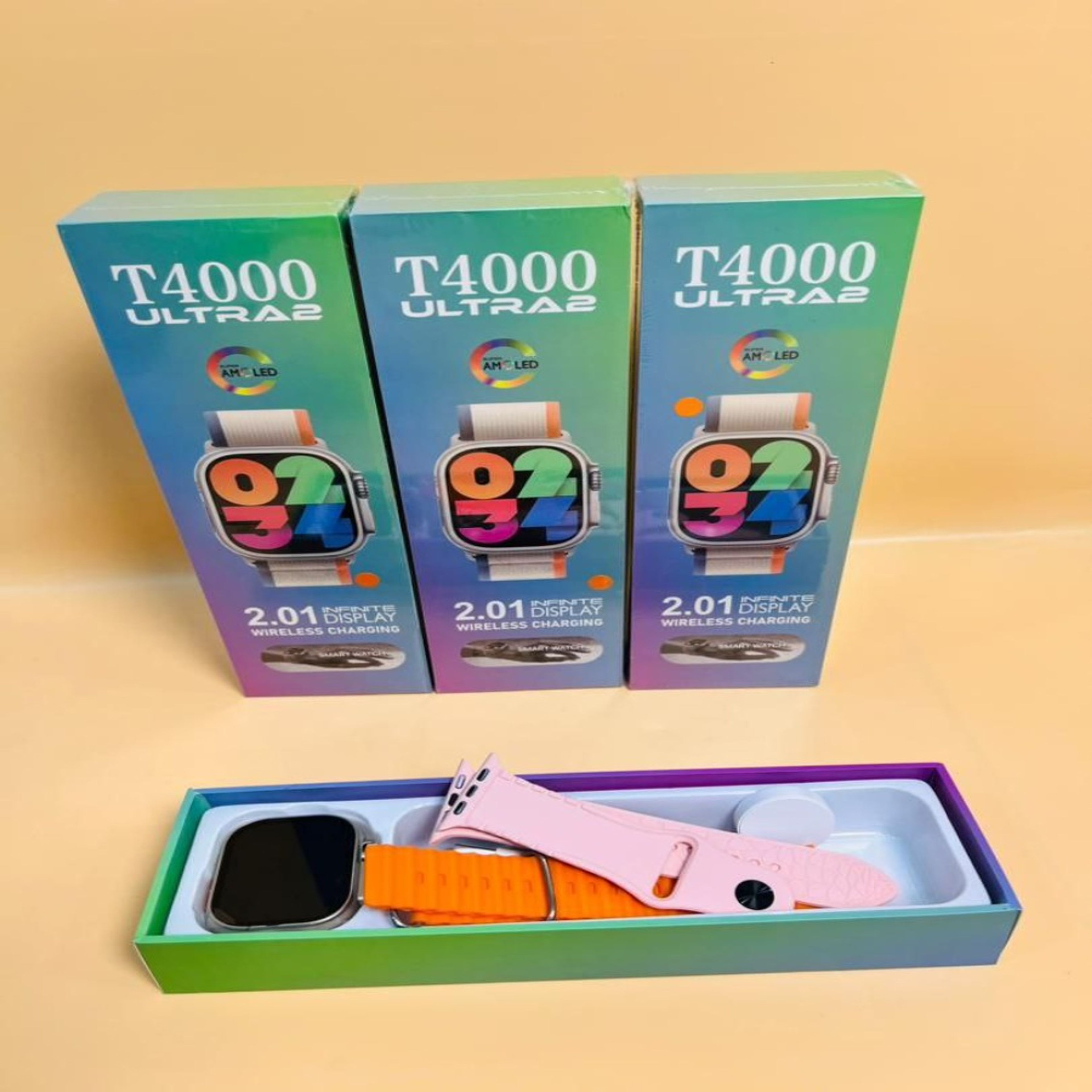 خرید آنلاین ساعت هوشمند(اسپرت) مدل T4000 Ultra3