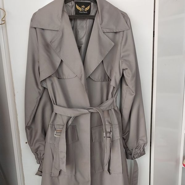 بارانی آستردار کمربندار