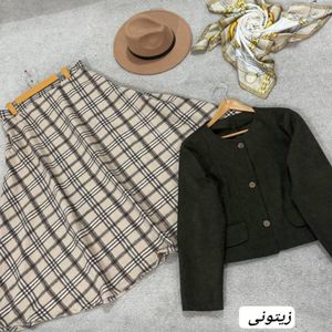 خرید اینترنتی کت دامن پشمی