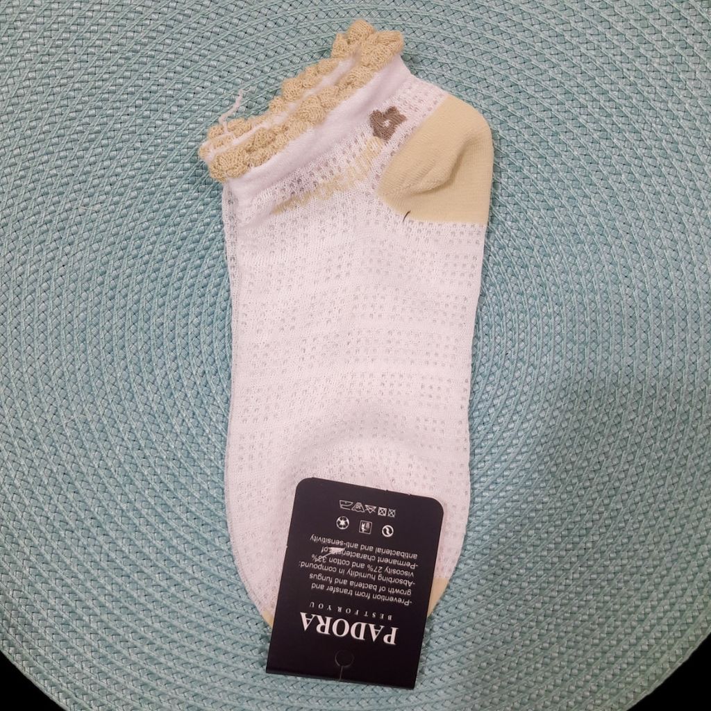 فروش اینترنتی جوراب مچی زنانه سوزنی آوکادو