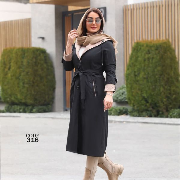 بارانی کلاه دارترک لندکد316