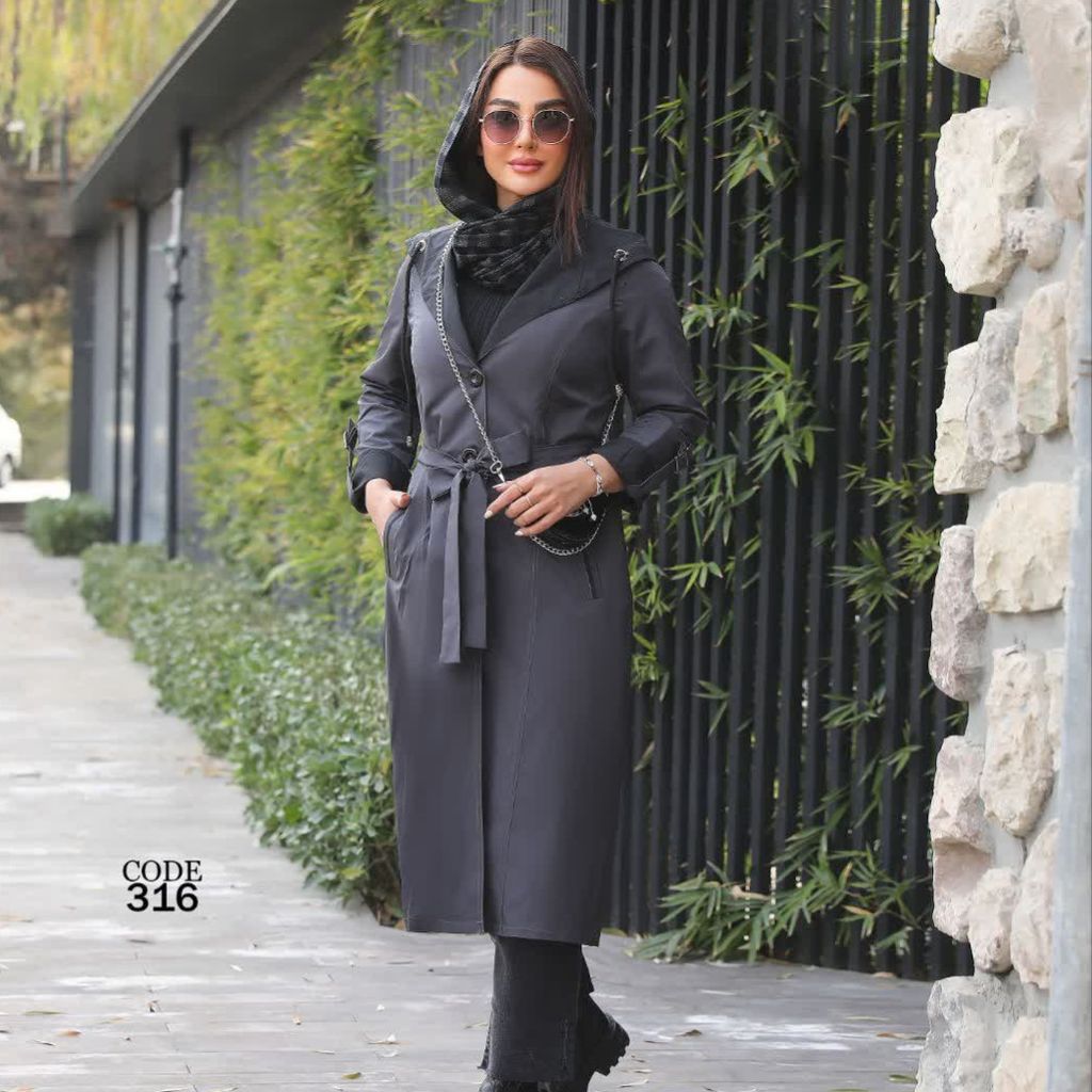 مشخصات بارانی کلاه دارترک لندکد316