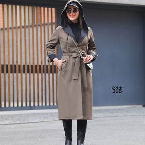 خرید اینترنتی بارانی کلاه دارترک لندکد316