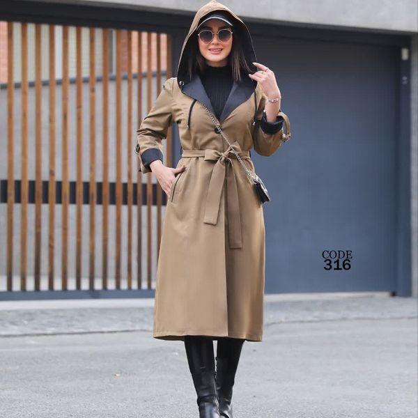 بارانی کلاه دارترک لندکد316