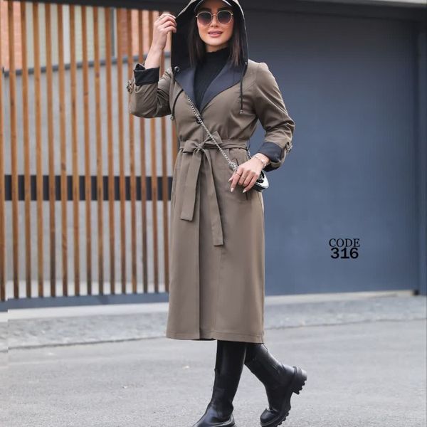 بارانی کلاه دارترک لندکد316