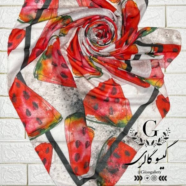 روسری یلدایی نخی قواره بزرگ حراجی