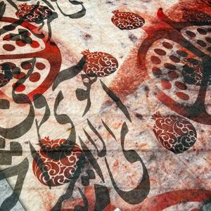 فروش اینترنتی روسری یلدایی نخی قواره بزرگ حراجی